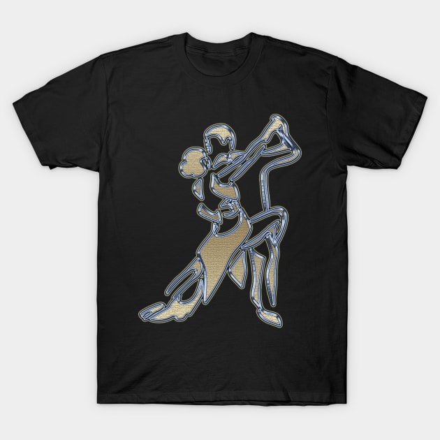 Golden Dancers T-Shirt by doniainart